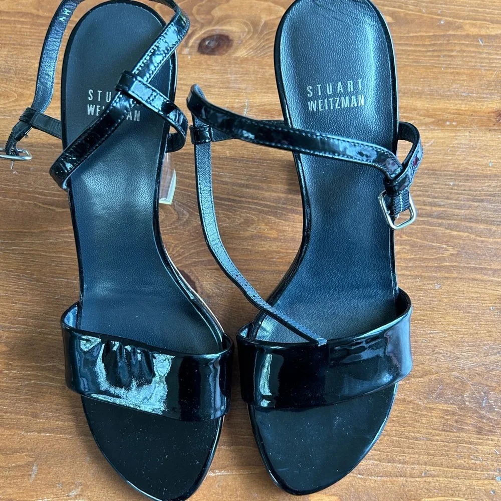 Fantastic Stuart Weitzman show with clear heel - Picture 8 of 8